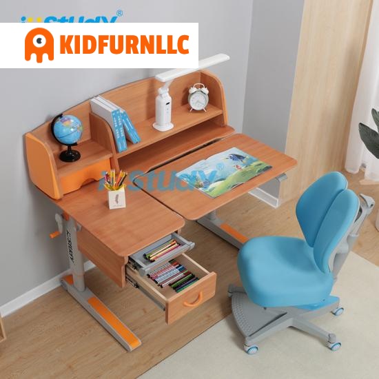 wooden corner study table