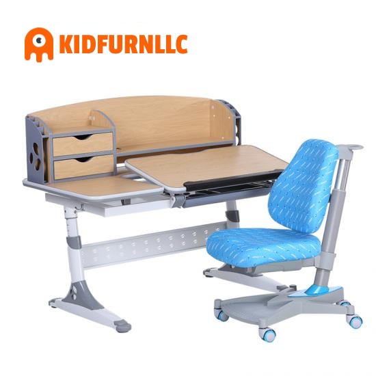study table with shelves